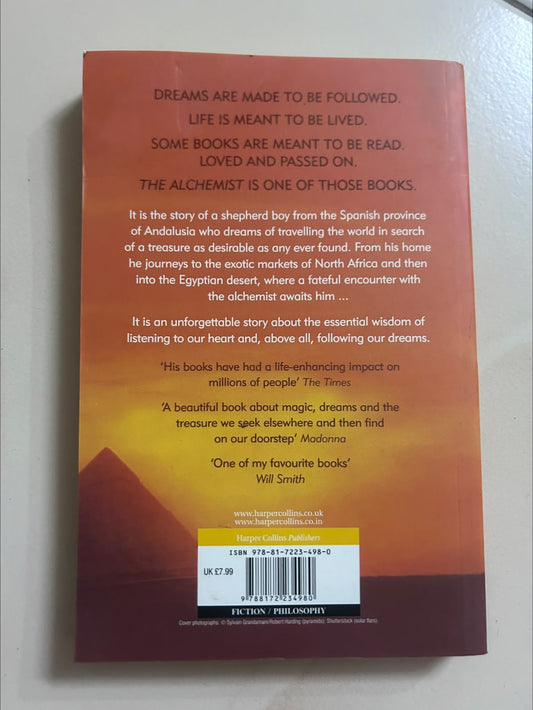 THE ALCHEMIST by Paulo coelho